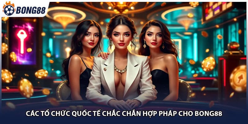 Các tổ chức quốc tế chắc chắn hợp pháp cho Bong88
