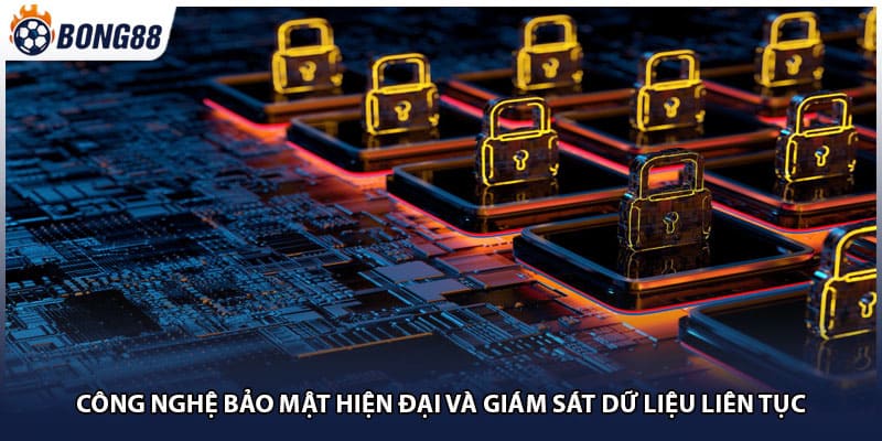 Công nghệ bảo mật hiện đại và giám sát dữ liệu liên tục